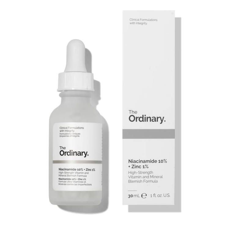 The Ordinary |  Niacinamida 10% + ZINC 1% 30ml