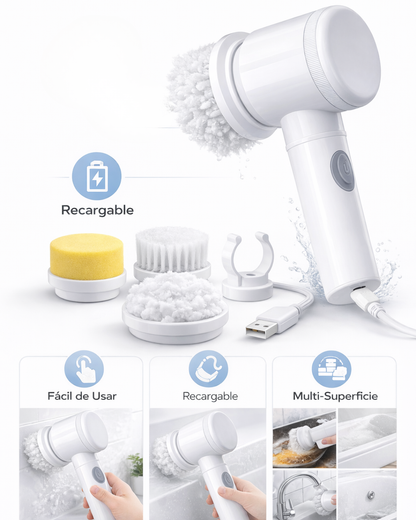 SpinClean PRO™ – Sistema de Limpieza + 3 Cabezales de REGALO