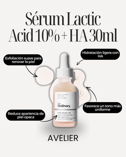 The Ordinary | Sérum Lactic Acid 10% + HA 30ml