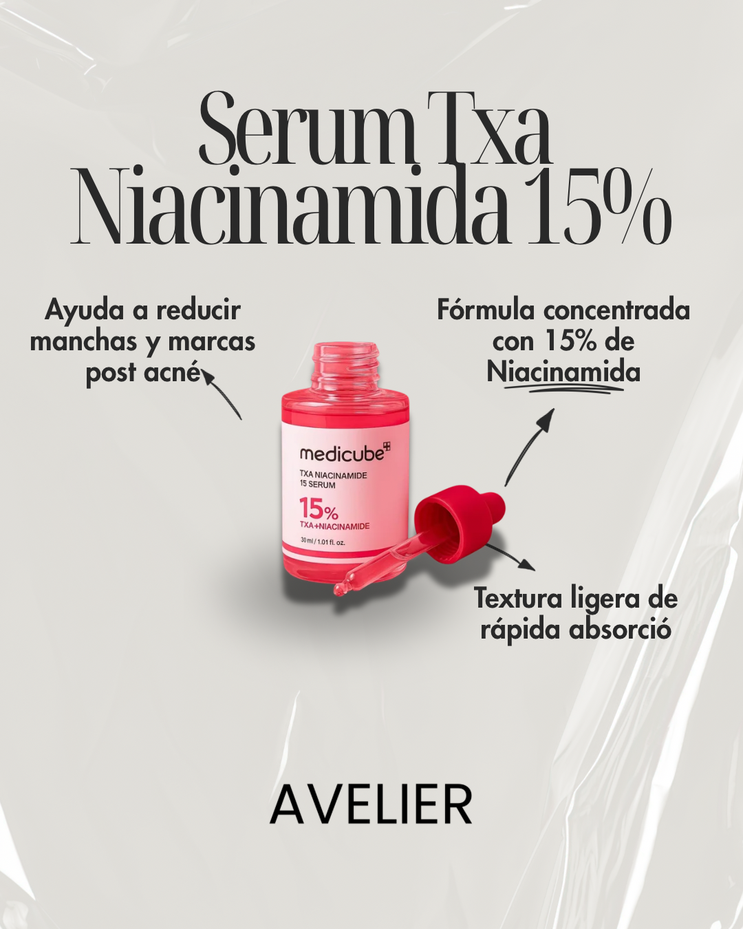 Medicube | Serum Txa Niacinamida 15% 30ml
